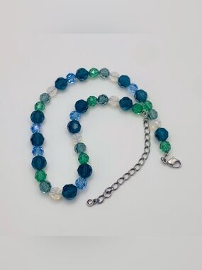 Swarovski Multi-Faceted Crystal Choker Necklace